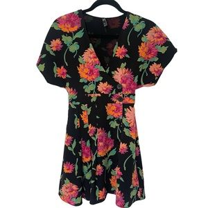 Zara floral dress
